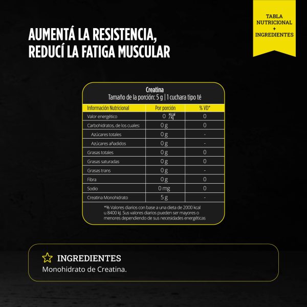 Pure Creatine Doypack - Imagen 7