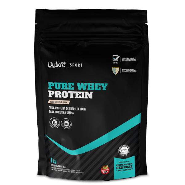 Pure Whey Protein Cookies and Cream