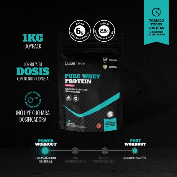 Pure Whey Protein Frutilla - Imagen 2