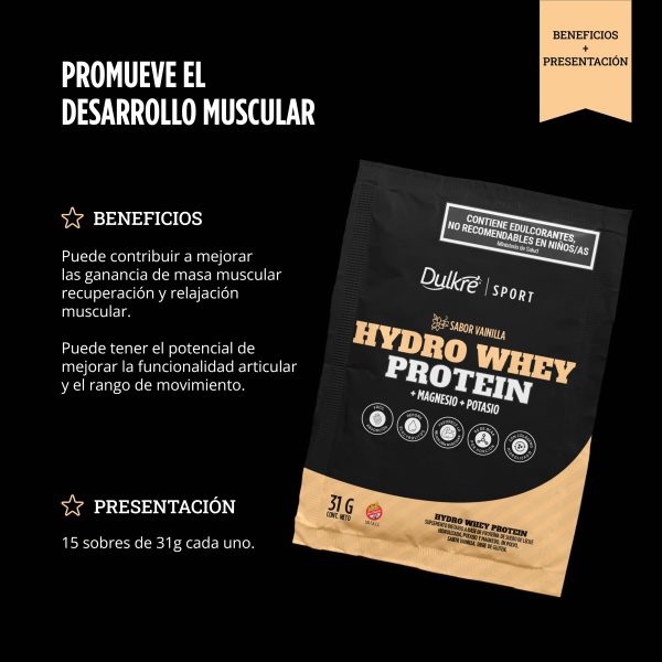 Hydro Whey Protein (Vainilla) - Imagen 4