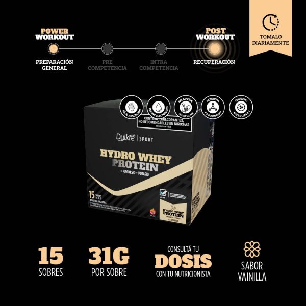 Hydro Whey Protein (Vainilla) - Imagen 6