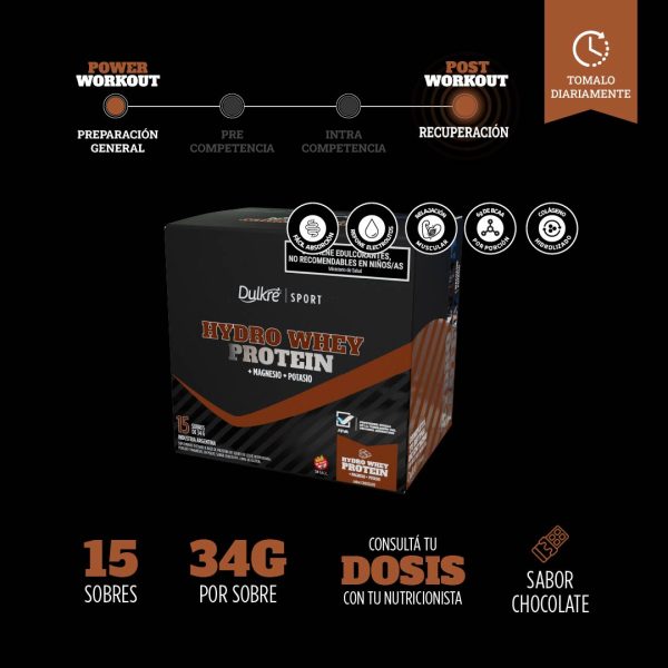Hydro Whey Protein (Chocolate) - Imagen 7